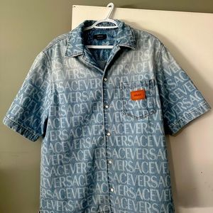 Versace denim t shirt